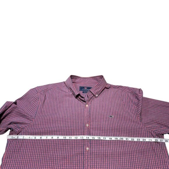 Vineyard Vines Whale Shirt Blue/Red Size 2XL - Picture 5 of 6